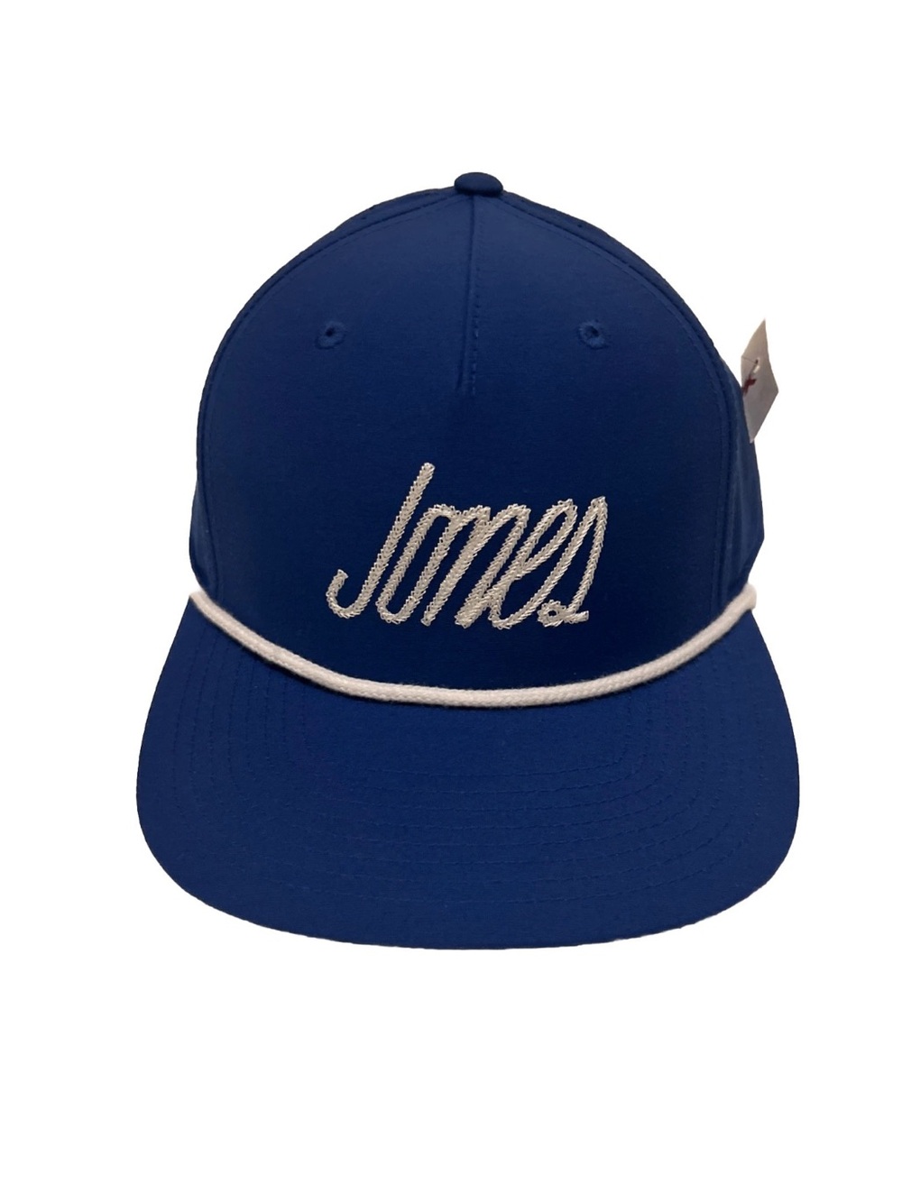 Jones Sports Co Blue First Class Rope Hat One Size Golf Cap Embroidered NWOT